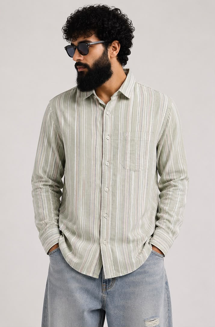 ck stripes linen (XL)