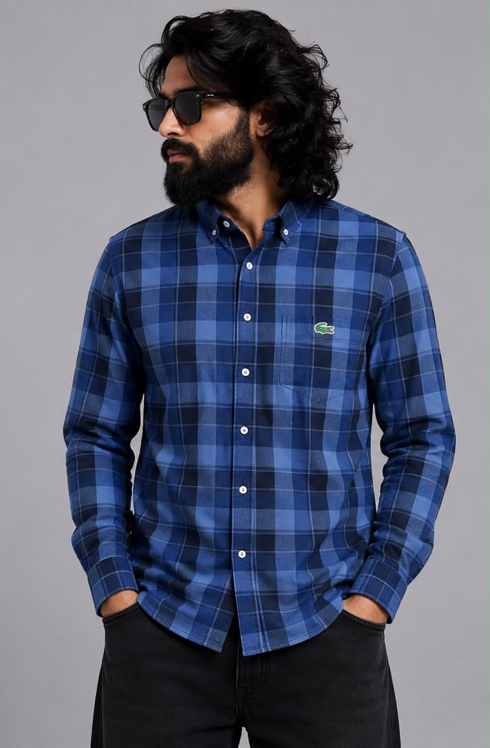 Lacoste checks (XL)