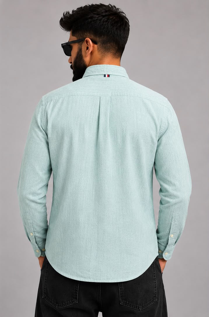 Tommy linen pista green (XL)