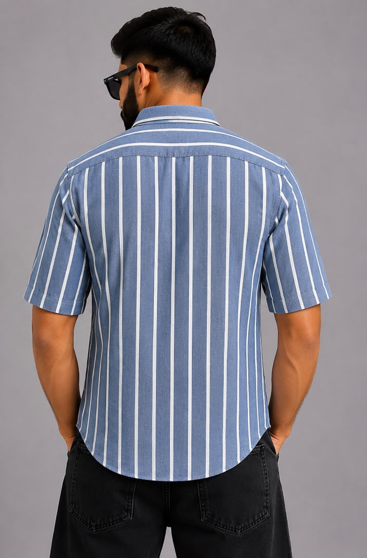 Ck striped half