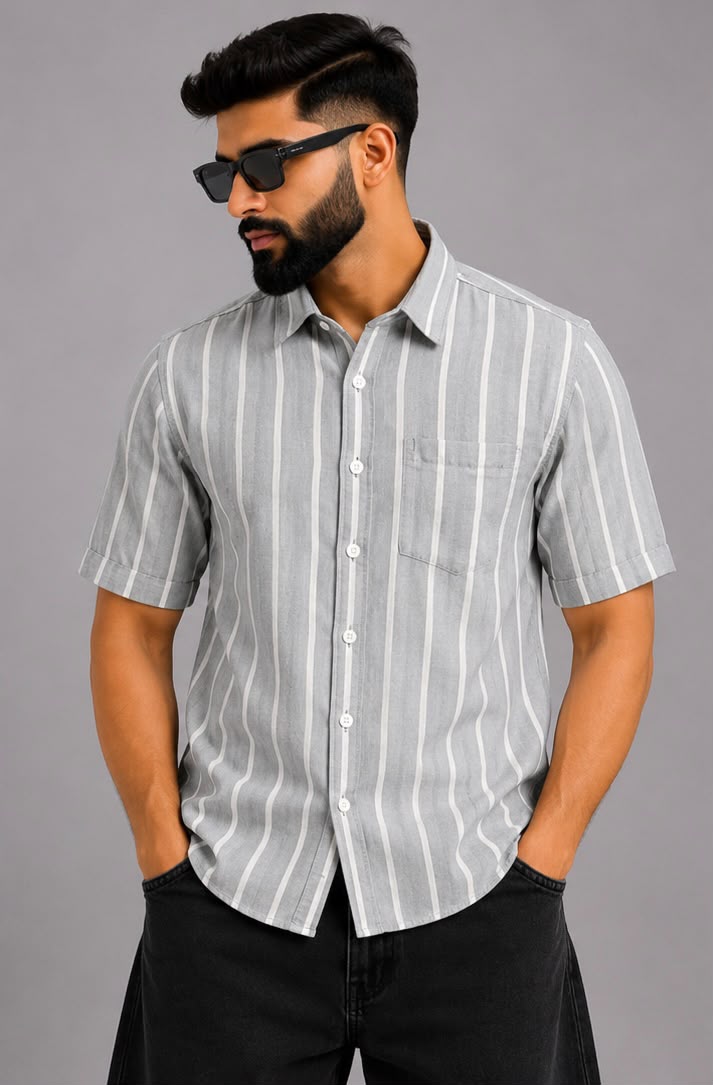 Ck striped half